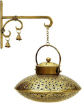 Antique Wall Decor Dhoop Dani - Incense Holder with Iron Art Hanger (Degchi)
