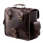 TharLion Vintage Pure Leather Motorcycle Saddlebag – Handcrafted Heritage on Every Ride